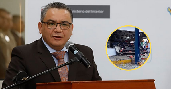 Ministro del Interior informa instalación de carpas para personas damnificadas por explosión de grifo