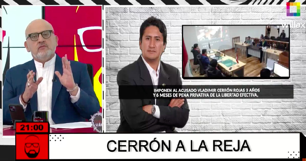 Beto Ortiz: "Vladimir Cerrón se estaba convirtiendo en el rey de la impunidad"