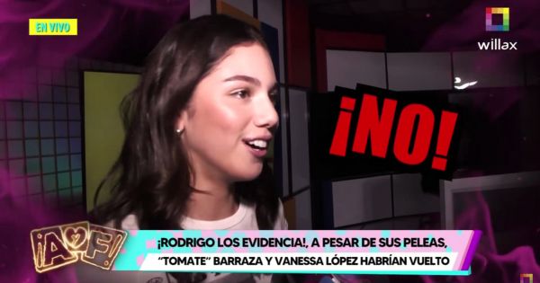 Gaela Barraza no quiere que su papá 'Tomate' Barraza regrese con Vanessa López: "La etapa de ellos pasó"