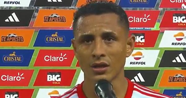 Yoshimar Yotún tras empatar 1-1 ante Venezuela: "Vamos a seguir trabajando"