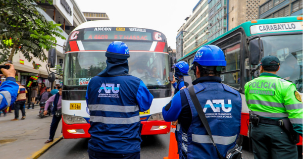 Paro de transportistas: ATU dio a conocer la lista de empresas que brindarán el servicio público