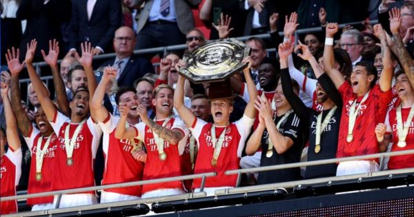 Portada: Arsenal ganó en penales al Manchester City y se llevó la Community Shield [VIDEO]