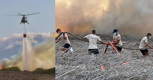 Áncash: controlan incendio forestal después de casi tres días