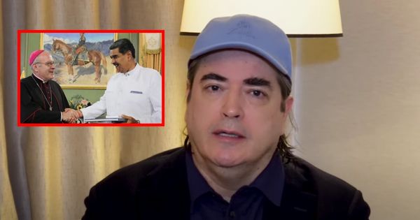 Jaime Bayly cuestiona foto entre Maduro y nuncio apostólico del Papa: "El Vaticano desdeña a la oposición"