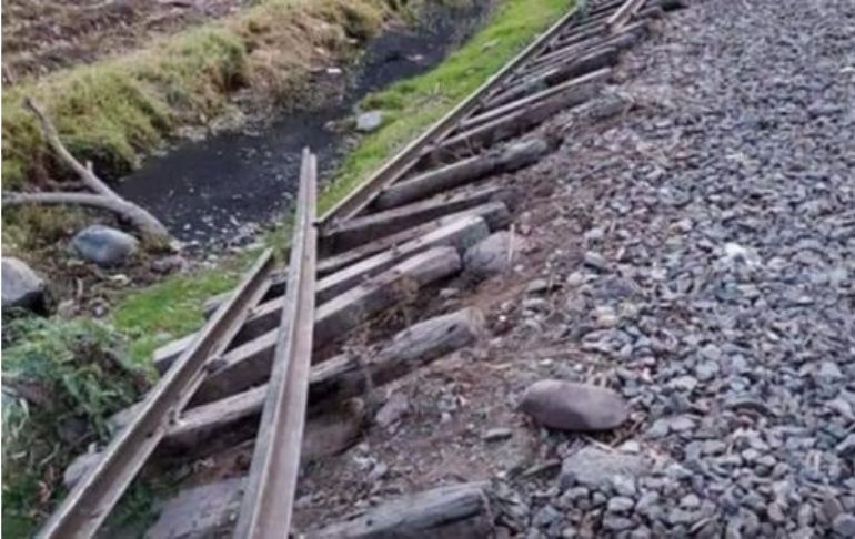 Cusco: servicio de trenes a Machu Picchu fue suspendido por daños en las vías tras violentas protestas