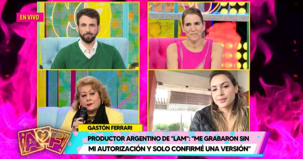 Productor argentino tras tildar de "diva" a Milett: "Solo confirmé una versión que llegó al programa"