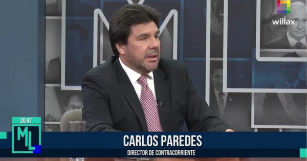 Carlos Paredes: "La progresía quiere la cabeza de Patricia Benavides"