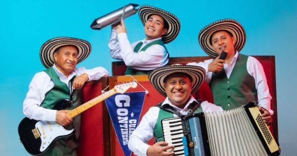 La agrupación peruana el 'Cuarteto Continental' está liderando en preferencias en Youtube y Spotify
