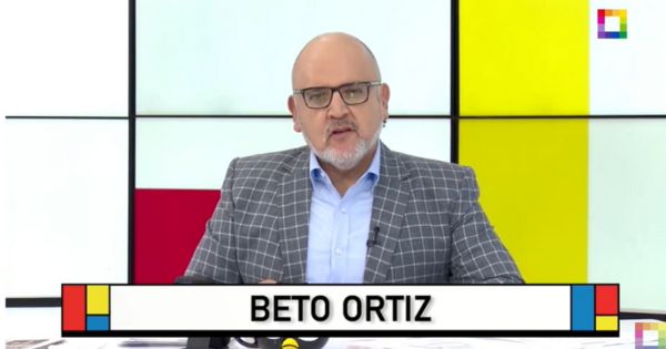 Beto Ortiz: "Dina Boluarte nos está relojeando"