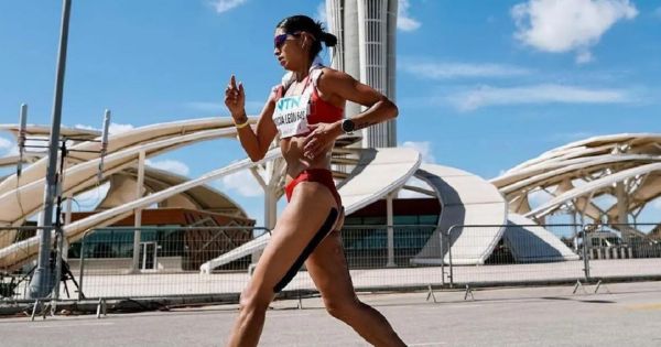 Kimberly García obtuvo medalla de oro en los 20 km del Gran Premio Internacional Rio Maior