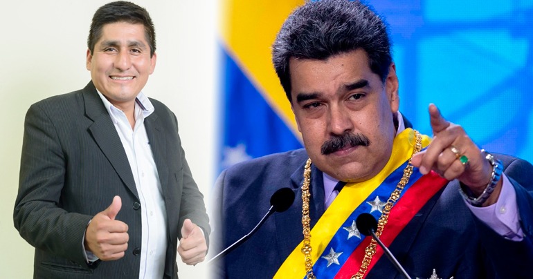 Gobernador retrocede y dice que no invitó al dictador Nicolás Maduro al bicentenario de Batalla de Junín