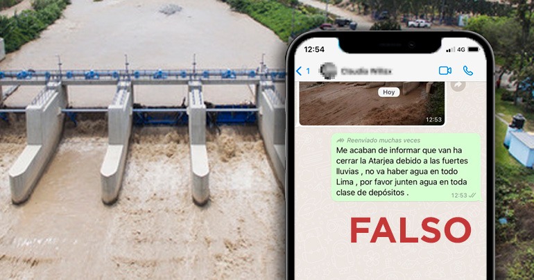 Ministerio de Vivienda descarta desabastecimiento de agua en Lima y Callao