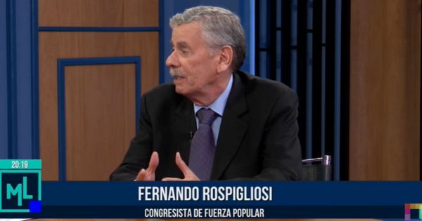 Portada: Fernando Rospigliosi sobre Alberto Otárola: "Ya está liquidado"