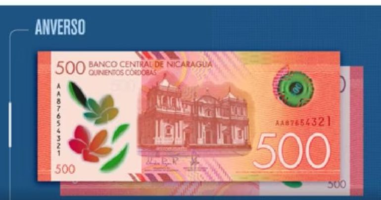 Portada: Nicaragua pone en circulación billete que puede ser reconocido por ciegos