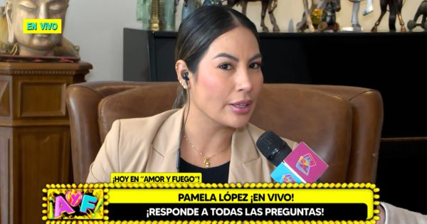 Pamela López sobre su comprometedor video con Luis Fernando Rodríguez: "Fue manipulado"