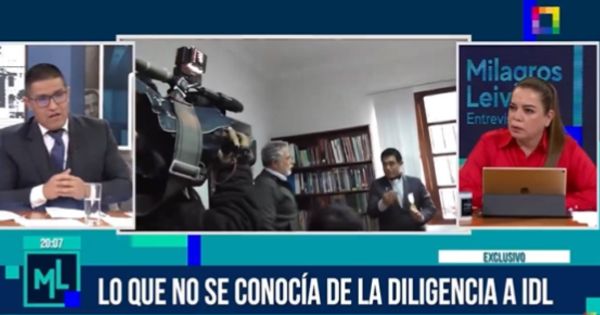 Portada: Exfiscal Álvaro Rurush: "Pablo Sánchez me dijo que suspenda inmediatamente la diligencia a IDL"