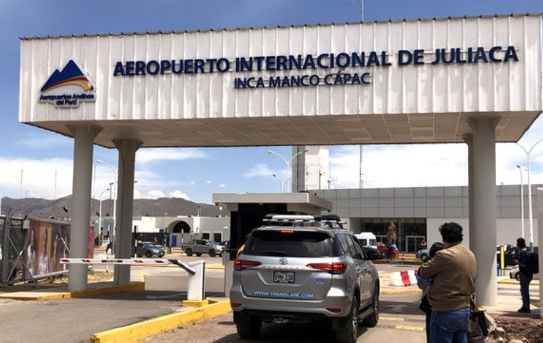 Portada: MTC: aeropuerto de Juliaca y de Ayacucho reabrirán este 19 y 20 de diciembre