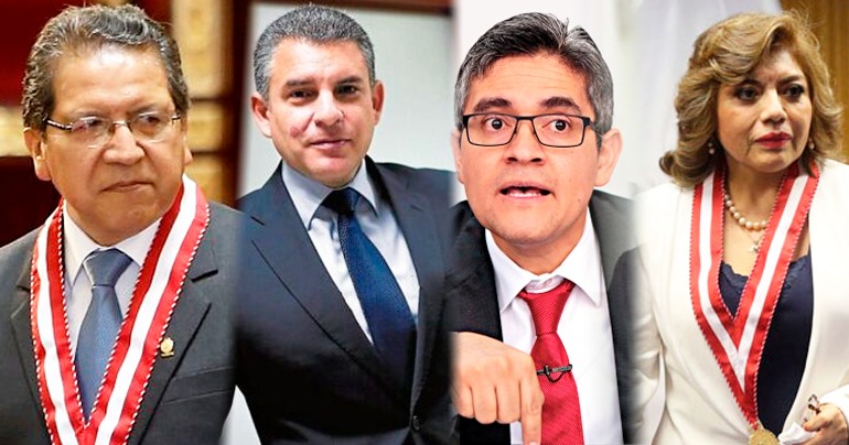 Portada: Fuerza Popular denuncia a Pablo Sánchez, Rafael Vela, José Domingo Pérez y Zoraida Ávalos por organización criminal