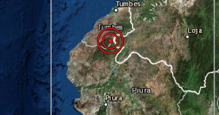 Tumbes: fuerte sismo de magnitud 7.0 se registró en Zarumilla