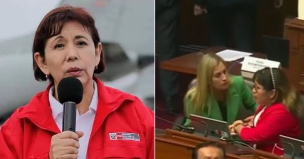 Portada: Ministra de la Mujer tras la mala acción de María del Camen Alva: "Rechazamos toda forma de violencia"