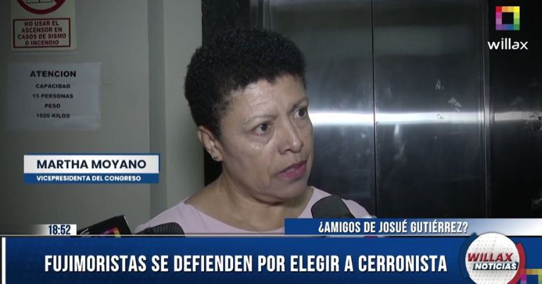 ¿Amigos de Josué Gutiérrez? Fujimoristas se defienden por elegir a cerronista (VIDEO)