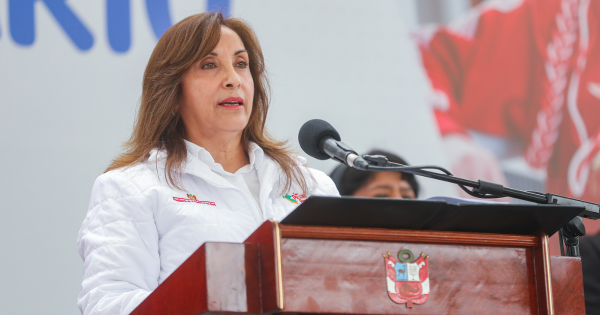 Dina Boluarte desdeña mediciones de popularidad: "El desarrollo de Perú no se basa en encuestas"