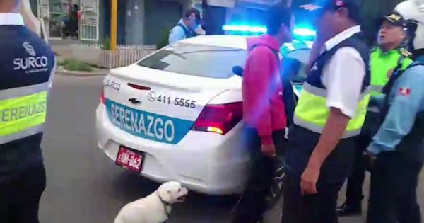 Surco: detienen a falsos paseadores de perros que robaban celulares