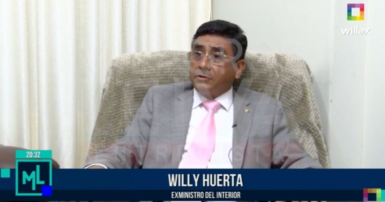 Exministro Willy Huerta dice que golpista Pedro Castillo no es su amigo: "Estoy muy molesto con él"