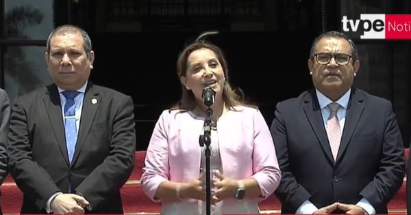 Dina Boluarte: "Aspiramos tener esa reforma de justicia de acceso a la población"