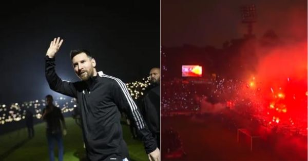 Portada: ¡Impresionante y conmovedor! Lionel Messi fue recibido por todo lo alto en la despedida de Maxi Rodríguez