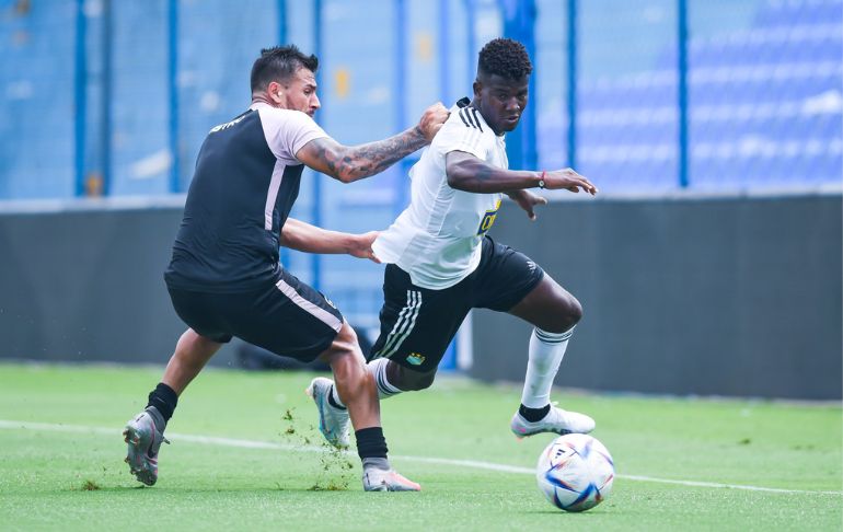 Portada: Duelo amistoso: Sporting Cristal venció 3-2 a Sport Boys en el estadio Alberto Gallardo