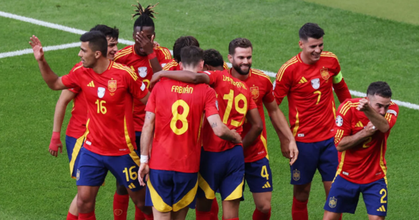 España debuta con goleada ante Croacia por el grupo B de la Eurocopa 2024