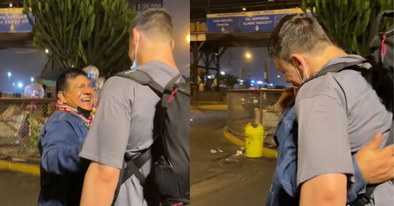 Padre peruano se emociona tras conocer por primera vez a novio extranjero de su hija (VIDEO)