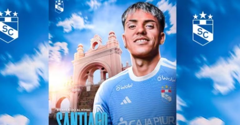 Sporting Cristal se refuerza para el año 2024: Santiago González fue anunciado como nuevo jugador 'Celeste'
