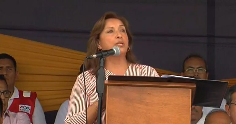 Dina Boluarte: "Nuestro Gobierno llevará la presencia del Estado hasta los últimos lugares de la patria"