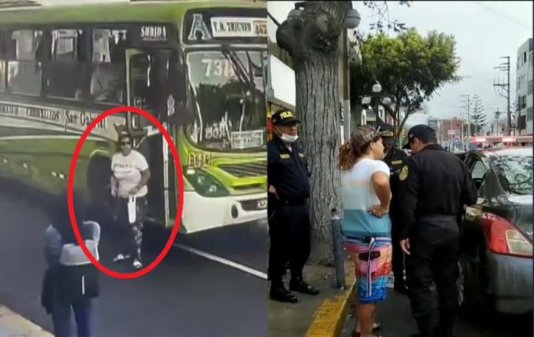PNP liberó a mujer que atacaba con jeringas en Chorrillos