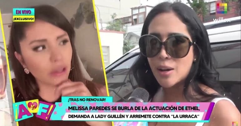 Melissa Paredes tras demandar a Lady Guillén: "A mí no me vas a parar ni sacándome del canal"