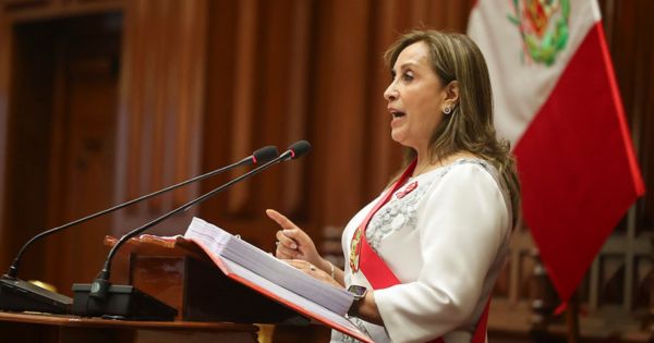 Dina Boluarte anuncia la creación del "Ministerio de Infraestructura"