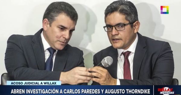 Carlos Paredes sobre Rafael Vela y José Domingo Pérez: "A estos fiscales les encanta la pantalla, el poder y el dinero"