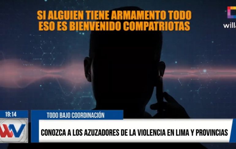 Todo bajo coordinación: conozca a los azuzadores de la violencia en Lima y provincias [VIDEO]