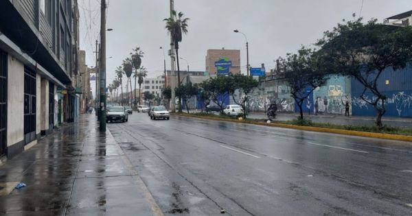 Portada: Senamhi anuncia que lloviznas continuarán la próxima semana en Lima