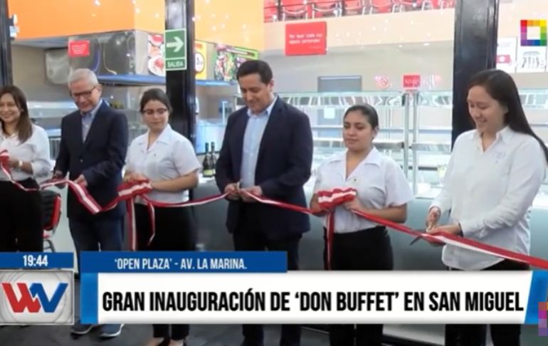 Gran inauguración de 'Don Buffet' en San Miguel