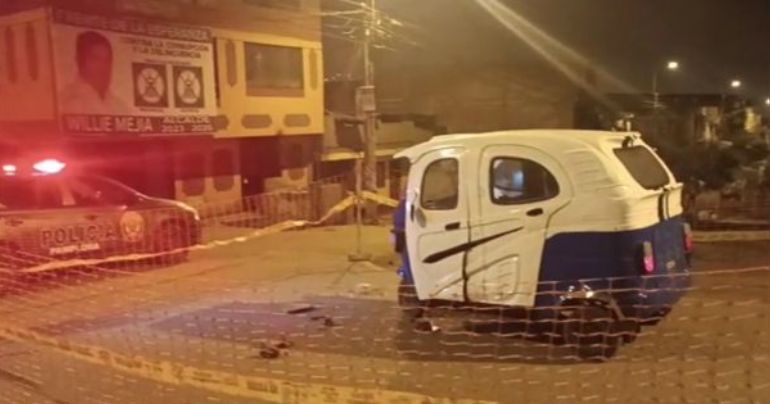 Portada: San Martín de Porres: mototaxista fue asesinado con al menos tres balazos