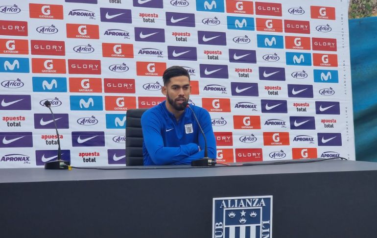 Portada: Andrés Andrade tras ser presentado en Alianza Lima: "Llego para ganar el 'Tri' y trascender en la Copa Libertadores" [VIDEO]