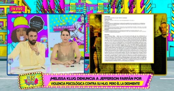 Portada: Rodrigo González tras leer denuncia de Melissa Klug a Jefferson Farfán: "Ya no sabe cómo sangrarlo"