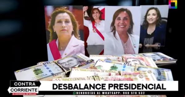 Portada: Dina Boluarte: las cuentas no declaradas de la presidenta