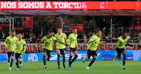 Guerrero y LDU siguen soñando con la Copa Sudamericana: eliminaron por penales a São Paulo y clasificaron a semifinales (RESUMEN)