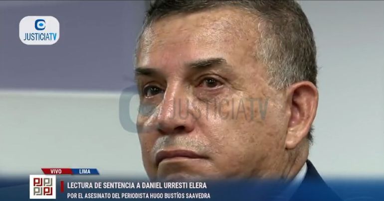 Con un rostro desencajado y ojos llorosos, Daniel Urresti escuchó su sentencia: mira aquí lo que pasó después