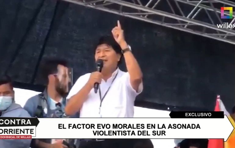 “Ponchos rojos”, una facción paramilitar boliviana fiel a Evo Morales, operaría políticamente en el Perú