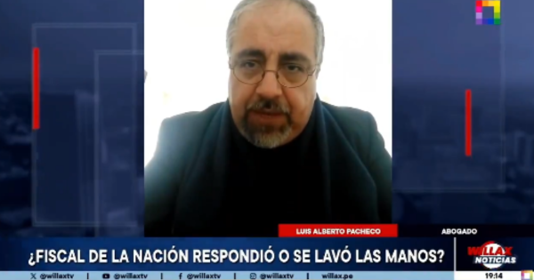 Pacheco Mandujano: "Juan Carlos Villena es un muñeco de ventrílocuo de Gustavo Gorriti"